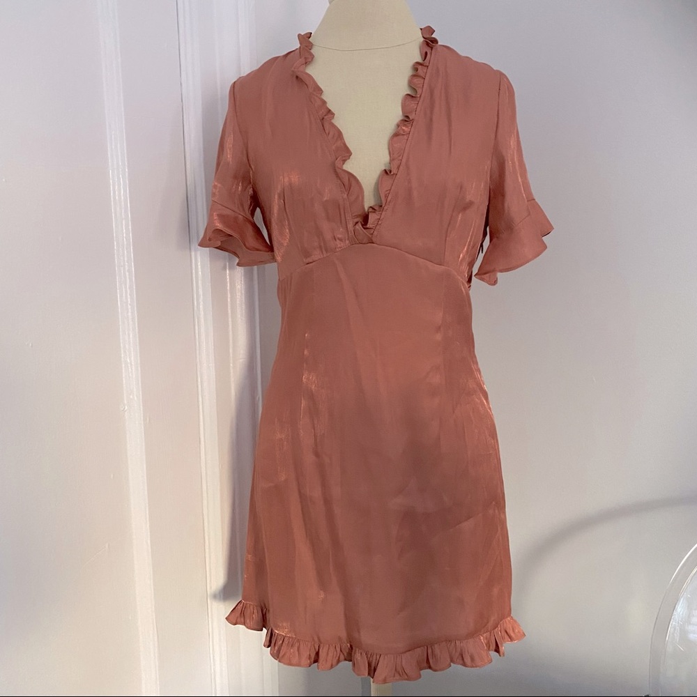 Monte Emma Mini Terracotta Dress